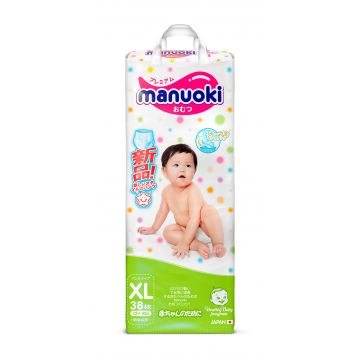 Трусики Manuoki XL (12+ кг) 38 шт