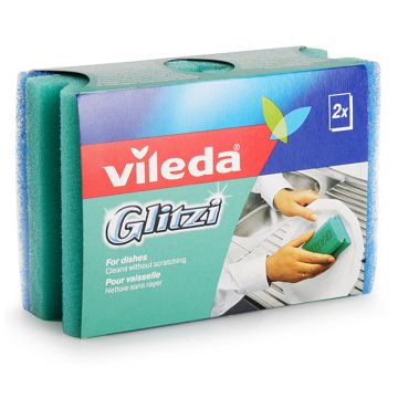 Губка для посуды Vileda "Глитци" 2 шт