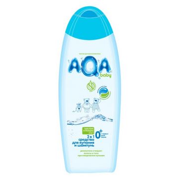 Средство для купания и шампунь Aqa Baby 2 в 1 (250 мл)
