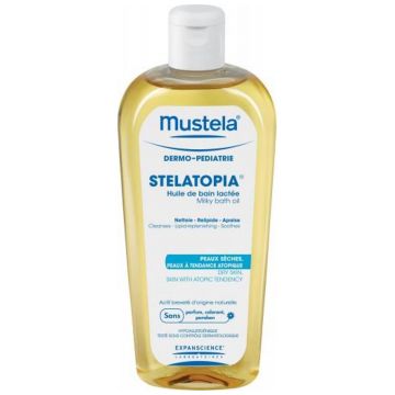 Масло для ванны Mustela baby Stelatopia флакон 200 мл