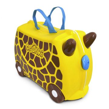 0265-GB01 Детский чемодан на колесиках "Жираф Джери",Trunki