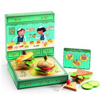 Сюжетно-ролевая игра Djeco «Сэндвичи от Эмиля и Олив»