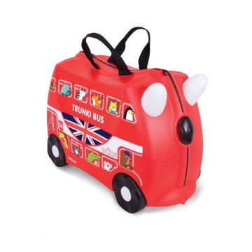 0186-GB01-P4 Детский чемодан на колесах "Автобус Борис",Trunki