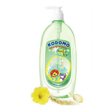 Средство для мытья Kodomo  "От макушки до пяточек" для детей 400 мл 