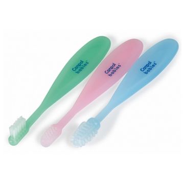Набор зубных щеток Canpol Babies для массажа и чистки первых зубок 3 шт.