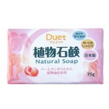Натуральное туалетное мыло Daiichi Natural Soap на растит. компонентах с ароматом Персика 4*75г
