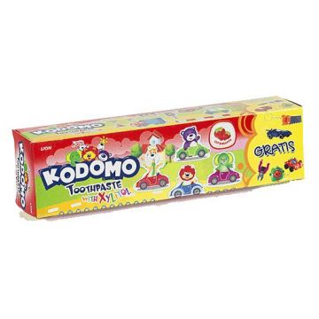 Детская зубная паста Kodomo Strawberry 45 гр 