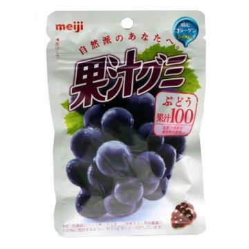 Мармелад Meiji виноград с коллагеном, 51 г