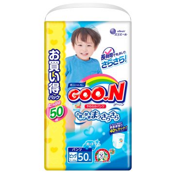 Трусики Goo.N для мальчиков размер BIG (12-20 кг) 50 шт