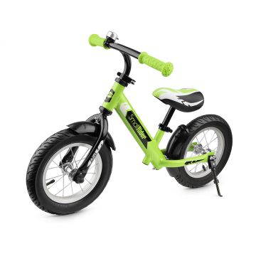 Легкий алюминиевый беговел с надувными колесами Small Rider Roadster 2 AIR (зеленый) 1539255