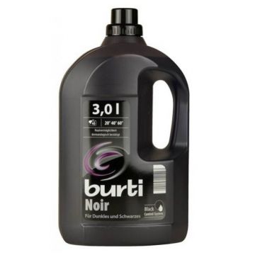 Жидкое средство для стирки черного и темного белья Burti Noir 3 л