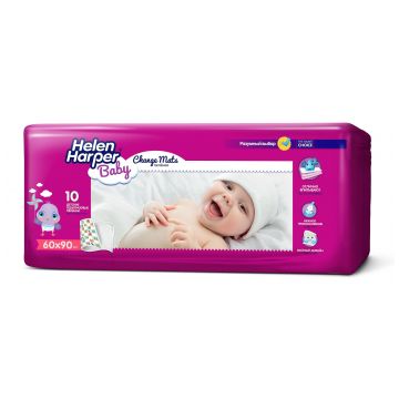 Пеленки детские Helen Harper Baby впитывающие 90x60 10 шт
