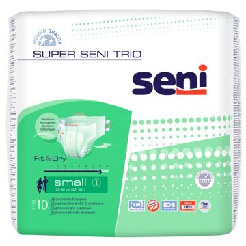 Подгузники Super Seni Trio 1 small, талия 50-80 см  (10 шт) SE-094-SM10-A03