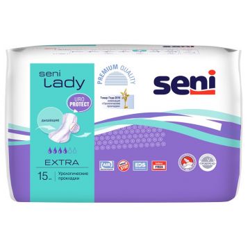 Урологические прокладки для женщин Seni Lady extra, 15 шт