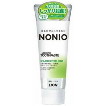 Зубная паста Lion Nonio комплексного действия аромат цитрусов и мяты, 130 гр