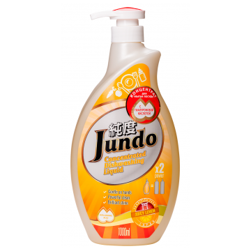 Концентрированный гель Jundo для мытья посуды и детских принадлежностей Juicy Lemon,1 л