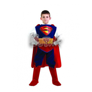 Детский карнавальный костюм Батик Супермен, 5-7 лет, арт. 406