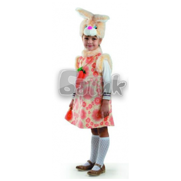 Детский карнавальный костюм Батик Зайка Липси, размер 25 (рост 110 см), арт. 262