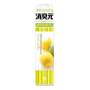 Освежитель-аэрозоль для туалета Kobayashi Shoshugen Spray Освежающий лимон, 280 г