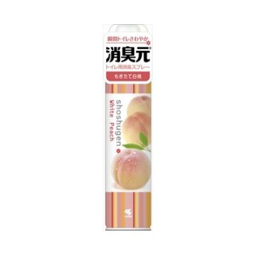 Освежитель-аэрозоль для туалета Kobayashi Shoshugen Spray White Peach, 280 мл