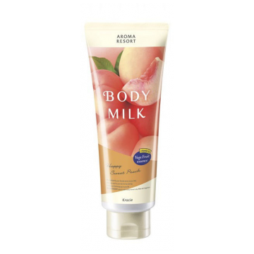 Молочко для тела Kracie Aroma Resort  с ароматом персика, 200 г