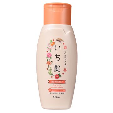 Шампунь для волос интенсивно увлажняющий Kracie Ichikami с маслом абрикоса, 150 мл