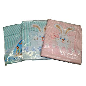 Постельное белье Папитто  с вышивкой, розовый  арт.6036