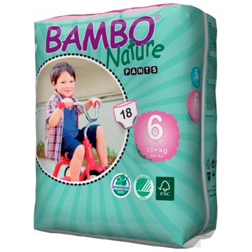 Трусики Bambo Nature размер 6 (18+ кг) 18 шт