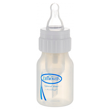 Бутылочка для кормления Dr.Browns стандартная с соской для недоношенных детей полипропилен с 0 мес. 60 мл.