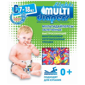 Трусики для плавания Multi-Diapers размер L (7-18 кг)