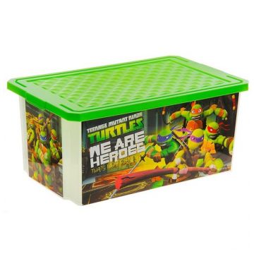 Ящик для хранения игрушек ToyMart X-BOX Черепашки Ниндзя 12л. 0026LA-TN