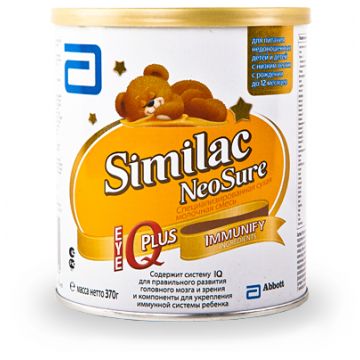 Молочная смесь Similac Neosure специализированная для недоношенных детей 0-12 мес. 370 г