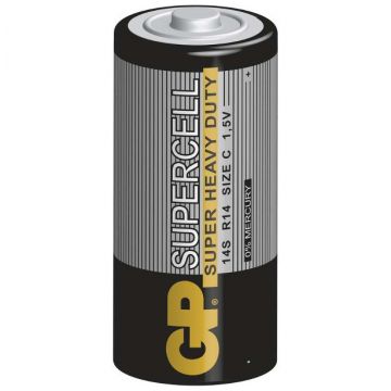 Батарейка GP C-R14 Supercell 1 шт. (14S(R14)-OS2)