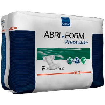 Подгузники Abena Abri-Form XL2 объем 110-170 см впитываемость 3400 мл (20 шт) 00329