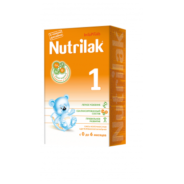 Молочная смесь Nutrilak 1 с 0-6 мес. 350 г