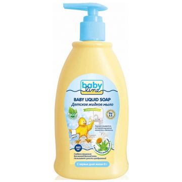 Жидкое мыло для детей Babyline Nature с дозатором 500 мл