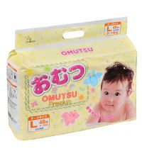 Подгузники детские Omutsu размер L (9-14 кг) 48 шт