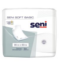 Пеленки Seni Soft Basic 60-90 см, впитываемость 900 мл  (30 шт)