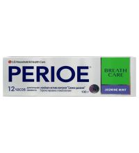 Зубная паста Perioe с системой контроля свежего дыхания, жасмин и мята, 100 г
