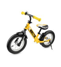 Легкий алюминиевый беговел с надувными колесами Small Rider Roadster 2 AIR (желтый) 1539254  