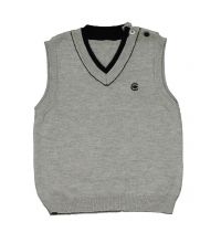 Пуловер Bebepan без рукавов (серый) 3-6 мес. арт. 7177_3-6
