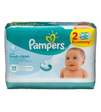 Салфетки детские увлажненные Pampers Baby Fresh Clean 128 шт