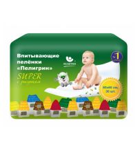 Пеленки впитывающие детские Пелигрин Super (большая упаковка) 60х60 30 шт
