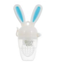 Ниблер для прикорма Roxy-Kids Bunny Twist (голубой, розовый)