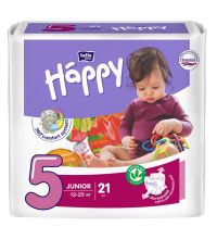Подгузники Bella Baby Happy, размер Junior (12-25 кг) 21 шт