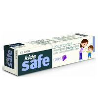 Зубная паста детская CJ Lion Kids Safe Виноград (от 3-х до 12 лет), 90 гр.