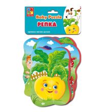 VT1106-63 Мягкие пазлы Baby puzzle Сказки "Репка" NEW