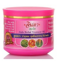 Маска для тонких волос Jinda Herbal с Рисовым молоком Спа-Уход в домашних условиях, 450 мл