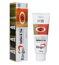 Паста зубная отбеливающая Gotaiyo Ringo Cоffee&Tea, 150 г