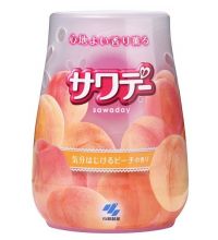 Освежитель воздуха для туалета Kobayashi Sawaday c ароматом персика в шампанском, 140 г